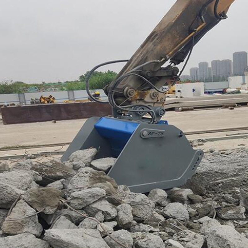 0成交0台液压鄂式粉碎斗 移动破碎铲斗 混凝土破碎机 挖机斗改装破碎