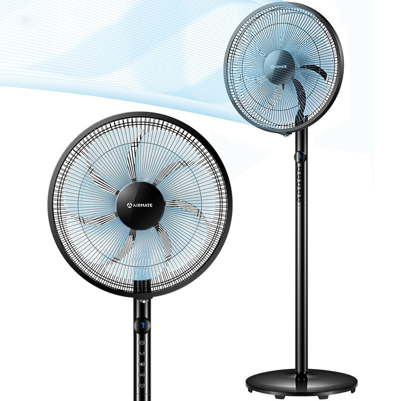 艾美特cs35-r19室内七叶落地静音风扇立式家用遥控定时电风扇