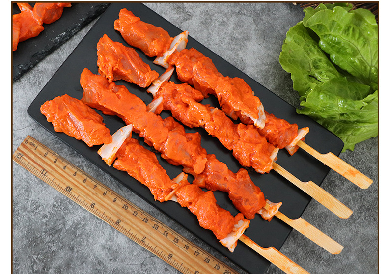 丰硕骨肉相连大串鸡肉脆骨串商用烧烤油炸半成品烤肉串食材20串