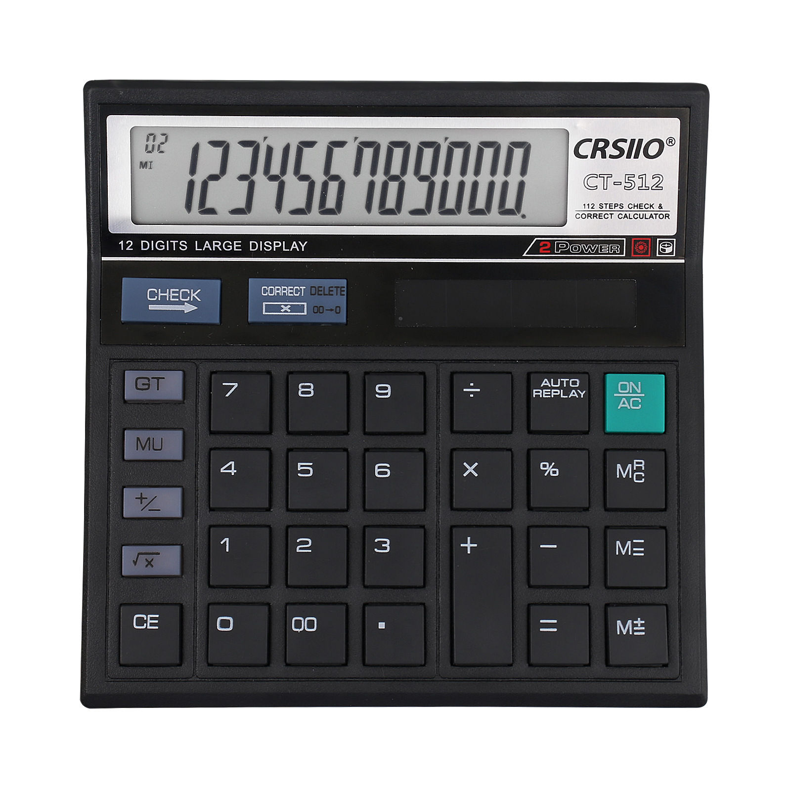 Financial Accounting Special Computer Ct-512 Business Office Calculator Desk Calculator