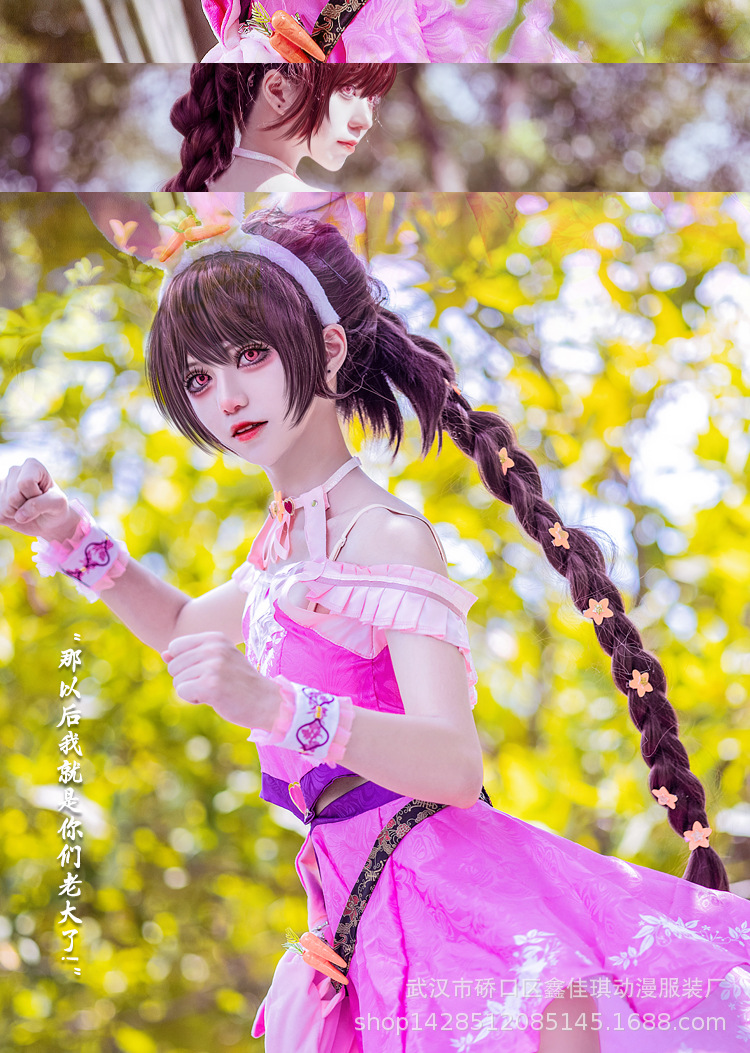 现货斗罗大陆小舞cos儿童公主裙子唐三cosplay服装女全套一件代发