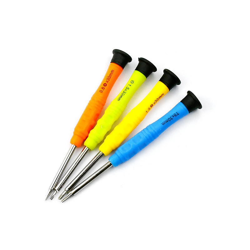 小螺丝刀 苹果 五角星0.8 梅花t5 十字1.5 一字1.5螺丝批
