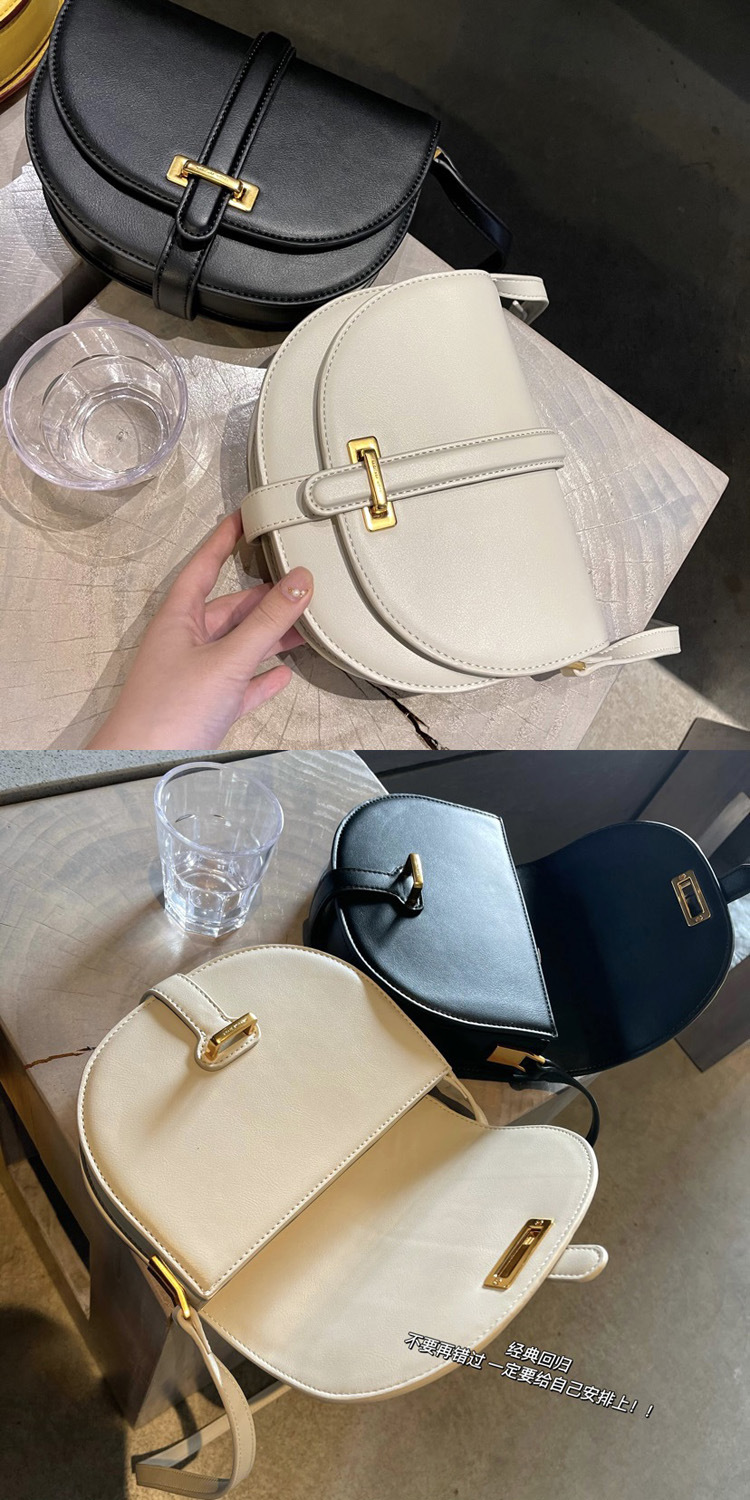 mirgam kose 2021夏小mk复古半圆马鞍包女单肩斜挎包2021新款百搭