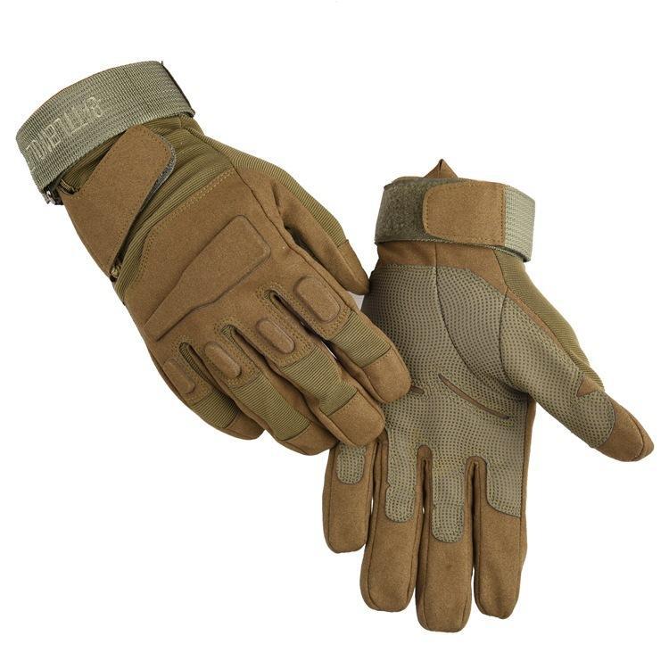 跨境批发黑鹰全指手套战术军训练格斗运动户外海豹特种兵亚马逊