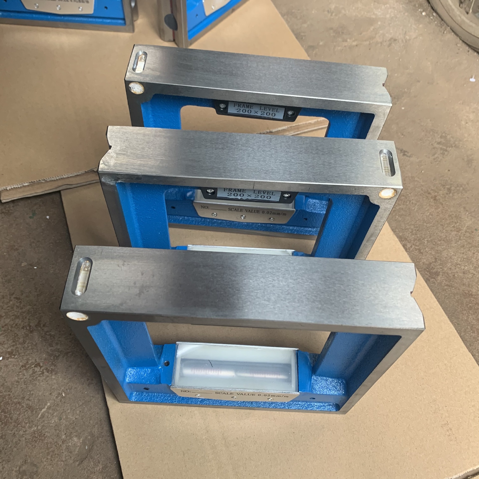 条式水平仪 工业带水泡精度钳工框式平面机床测量仪 框式水平仪器