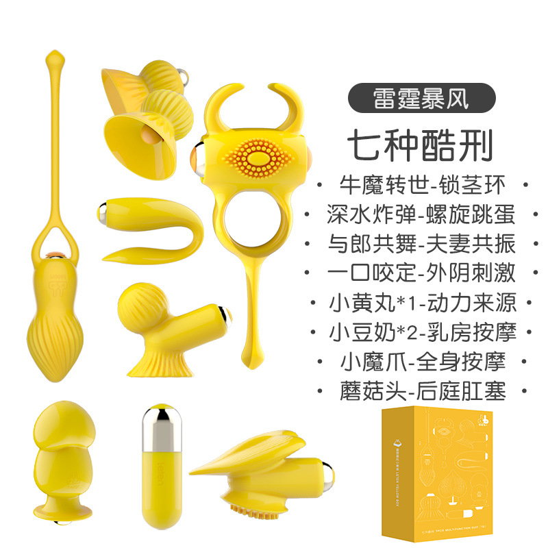 leten雷霆暴风七大酷刑玩具跳蛋套装sm自慰成人情趣性用品自慰器g