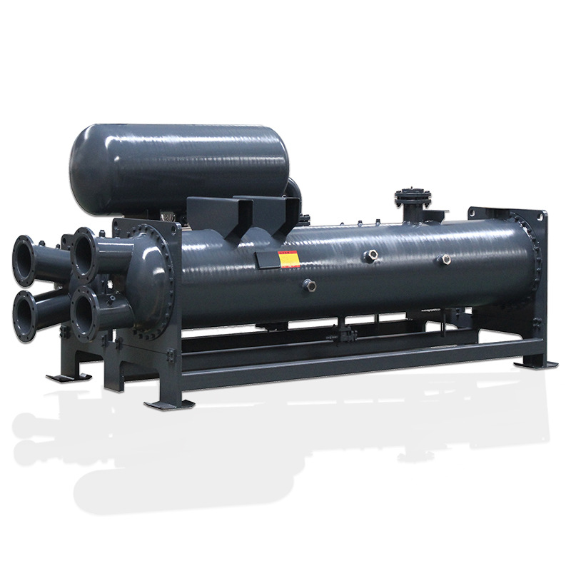 定制钛满液式换热器厂家满液式蒸发器非标定制工业干式壳管冷凝器