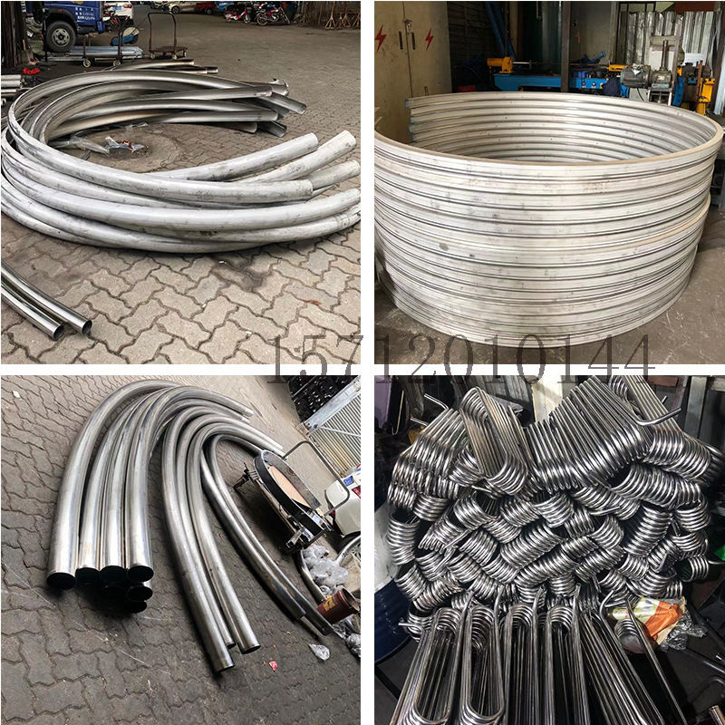 弯管加工数控切割管不锈钢圆管折弯圆弧方管支架金属框架制品定制