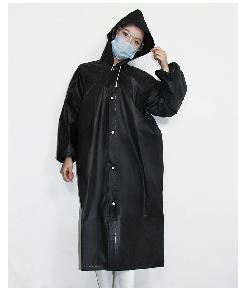 儿童一次性雨上学衣雨衣外套女加厚透明成人单人防水户外连体防护