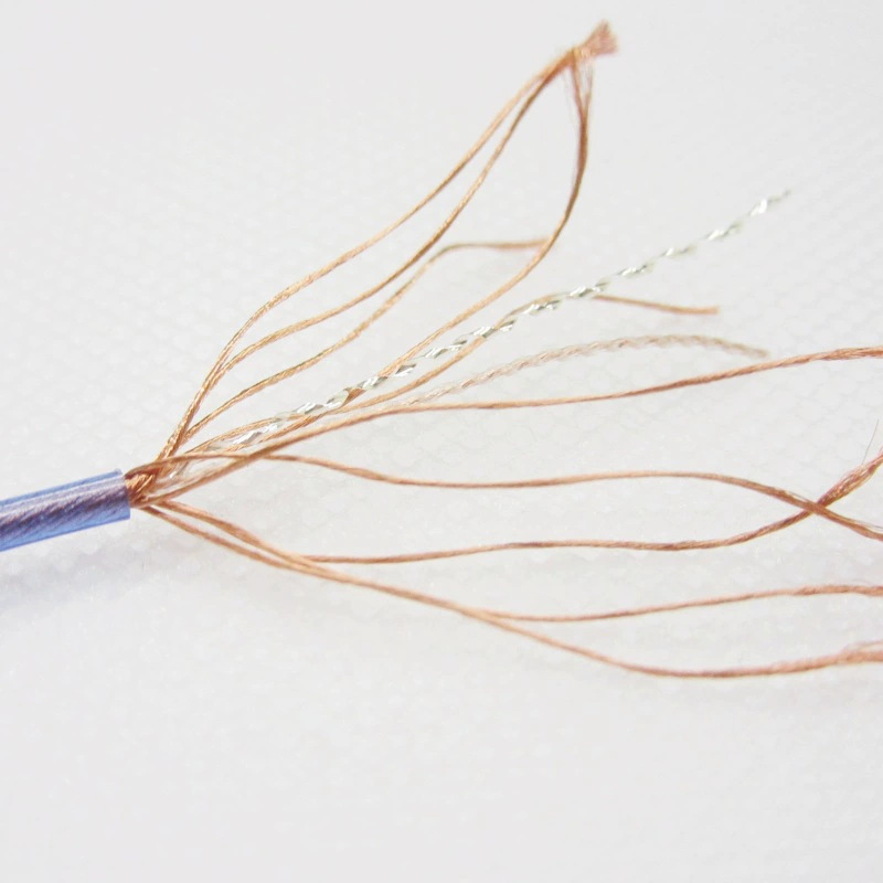 单晶铜 铜银合金 同轴线 耳机升级线/diy线/发烧音频线/7n基4