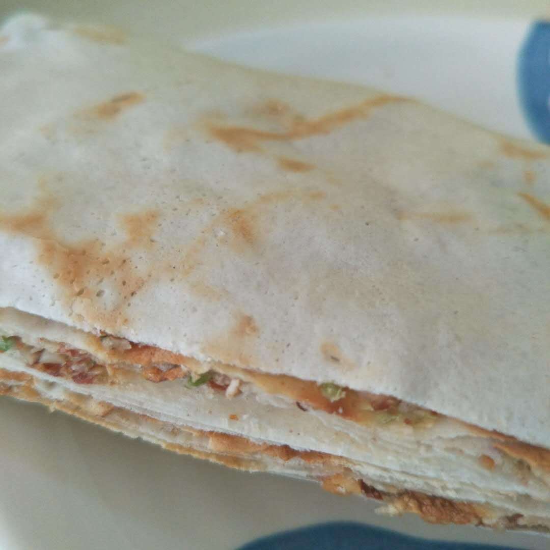 纯手工兖州兴隆咸煎饼山东济宁曲阜特产夹心带馅花生煎饼早餐送礼