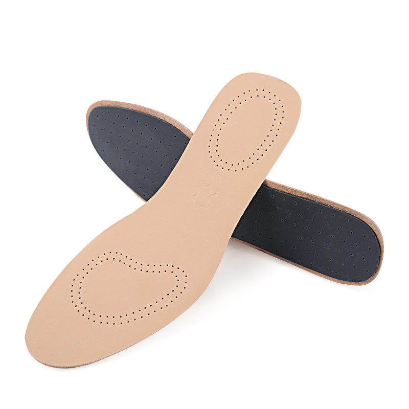 羊皮乳胶鞋垫 男女加厚头层羊皮鞋垫吸汗透气减震 运动休闲跑步