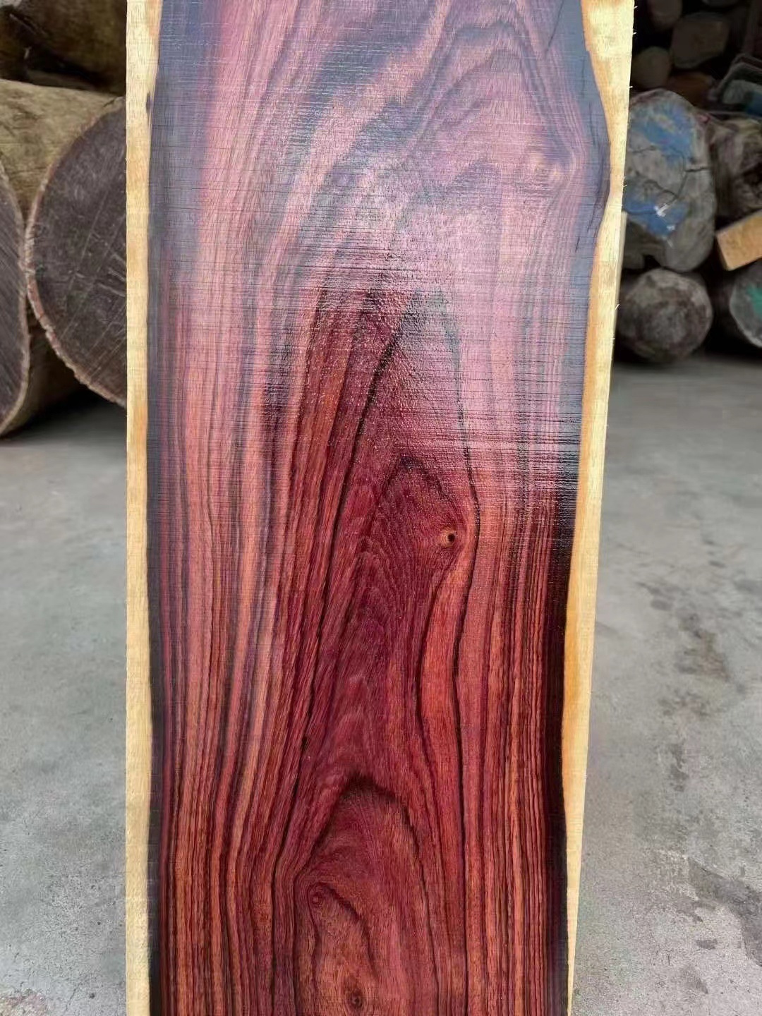 现货供应 墨西哥花枝原木木料 实木家具料木方  黑酸枝花枝木板料
