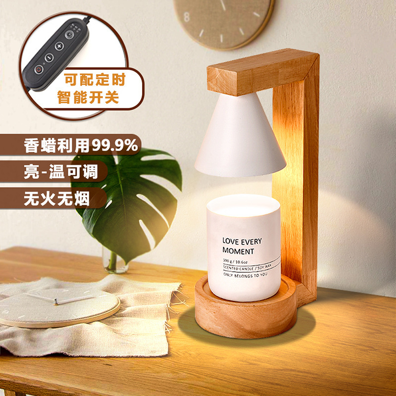 Japanese-Style Wax Melting Lamp Decoration Bedroom Creative Personalized Wax Melting Lamp Fragrance Lamp Candle Melting Lamp Birthday Gift Essential Oil Diffuse