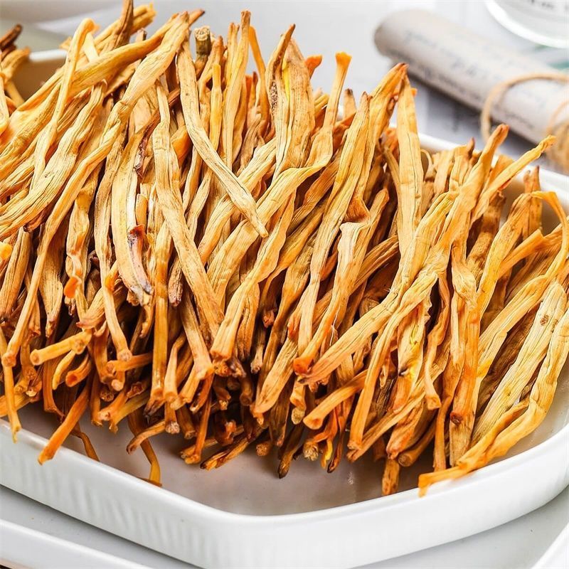 农家黄花菜干金针菜黄花菜干菜农家自产散装无硫熏黄花菜日晒干