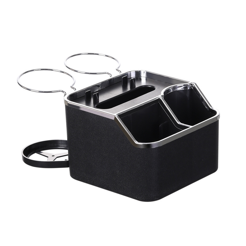 Car Multifunction Storage Box Tissue Box Storage Box Cup Holder Car Armrest Box Hanging Tissue Box