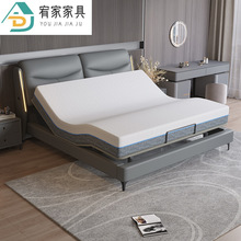 多功能智能轻松解压床简约生态真皮床1.8米双人床1.5米婚床现代床