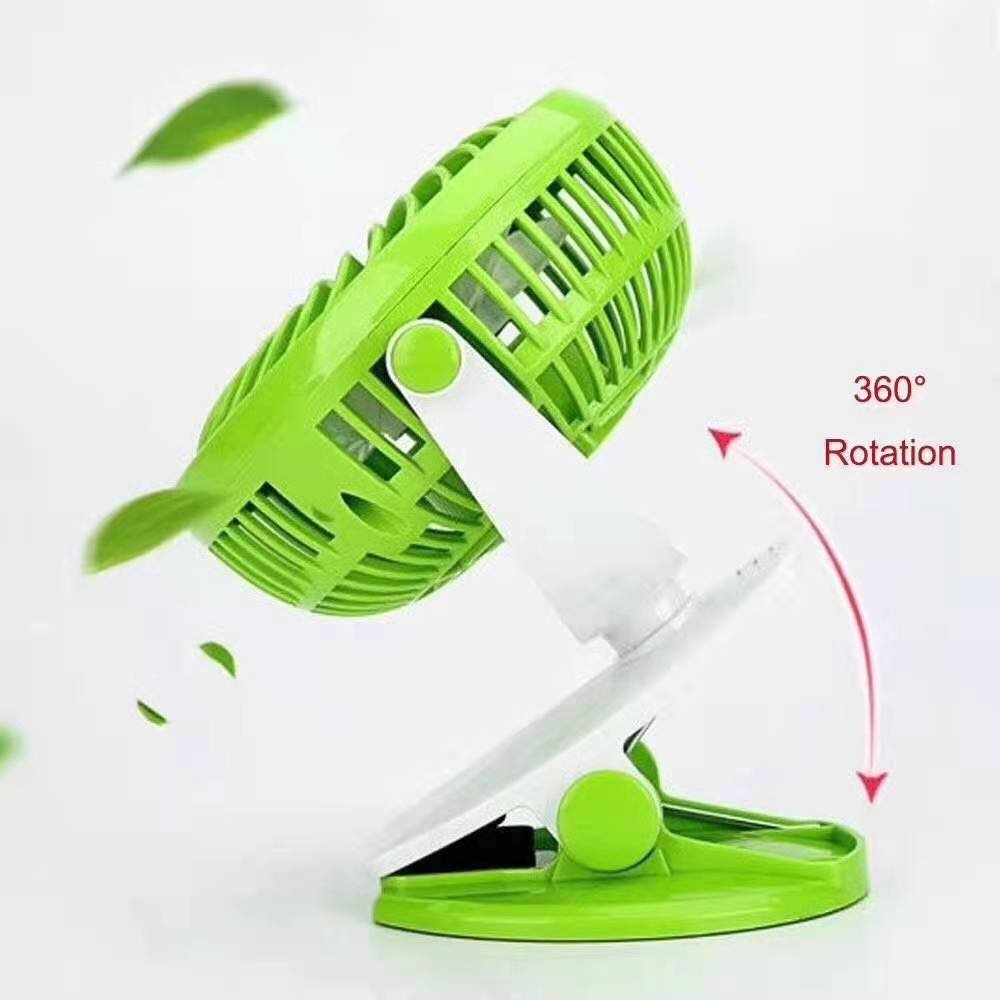 夹子风扇批发ml-f168 usb新款720度旋转学生宿舍床头桌面迷你风扇