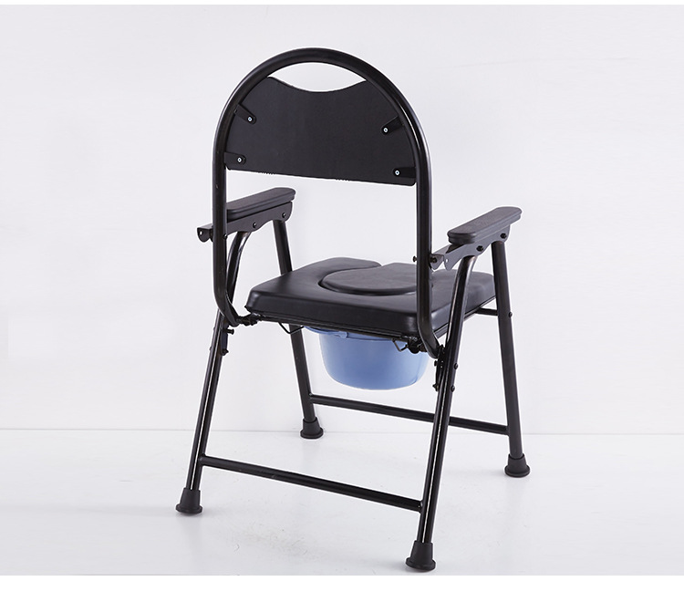 铜森圣兴老人可折叠坐便椅加固孕妇家用大便椅残疾人蹲便移动厕所