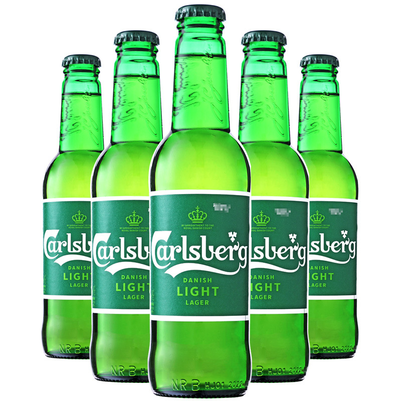 嘉士伯啤酒特醇啤酒275ml*24瓶 啤酒批发量大从优-阿里巴巴