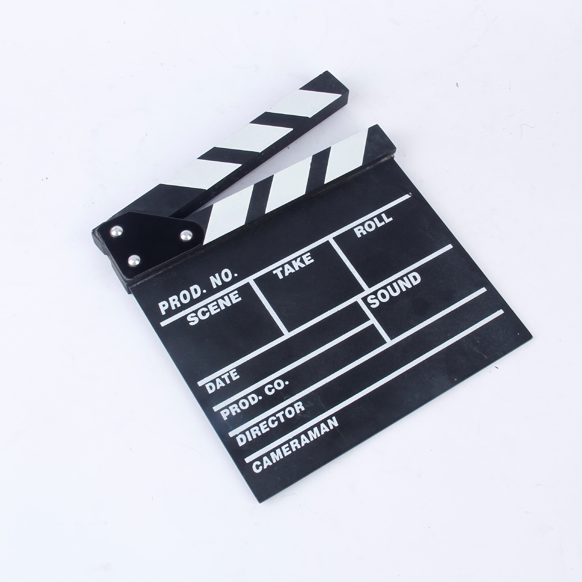 木制专业电影电视剧导演场记板片场拍摄影视剧组开机拍板