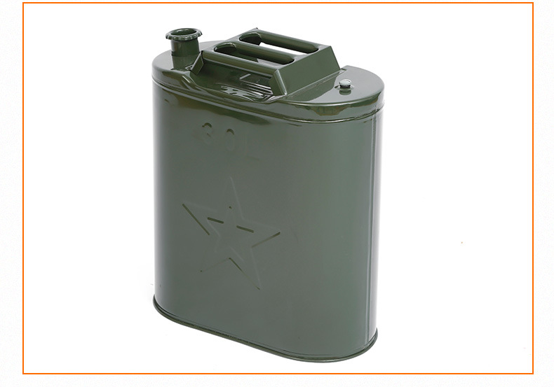 厂家批发铁皮汽油桶加厚40升30升20升10l铁油桶汽车摩托车用油桶