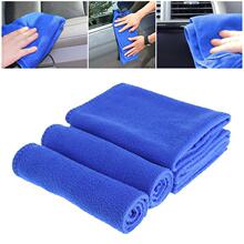 10Pcs Soft Absorbent Wash Cloth Car Care Microfiber Clean