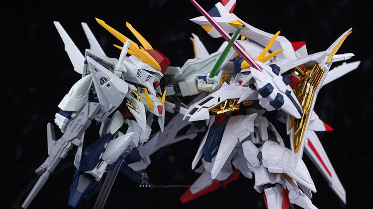 现货万代正版nx 闪光的哈萨维 高达佩涅罗佩大白鹅 柯西 可动手办