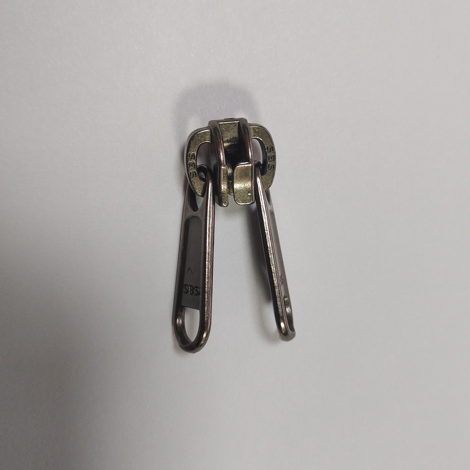 双面拉链头锌合金7#8#10尼龙象鼻拉牌拉片服饰箱包配件双面拉链头