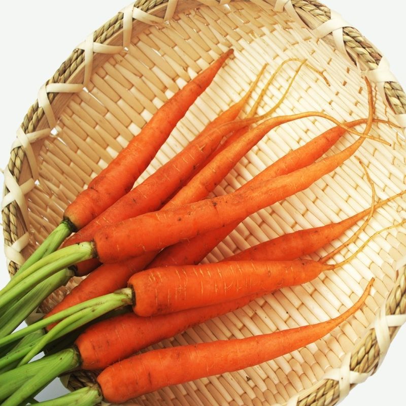 迷你手指小胡萝卜带叶酒店御膳房新鲜水果胡萝卜中果代餐生吃【6