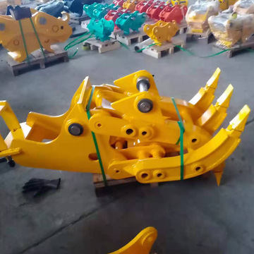 挖机机械爪勾机废铁抓头抓木夹勾机器机械式抓草夹子