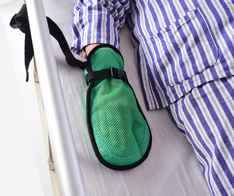 跨境约束手套防抓挠伤成人束缚带病人护理防拔管老年卧床跑针绑带