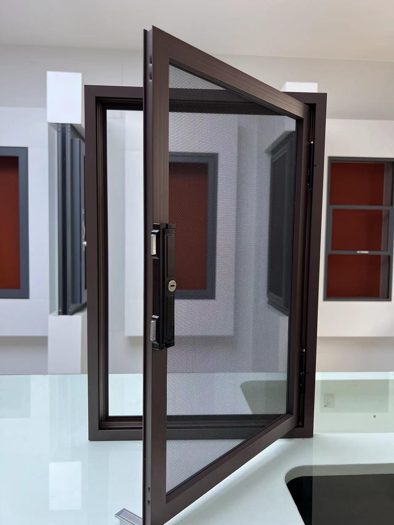 厂家批发 dl小平开纱窗 磁吸纱窗 超高性价比金刚网纱窗