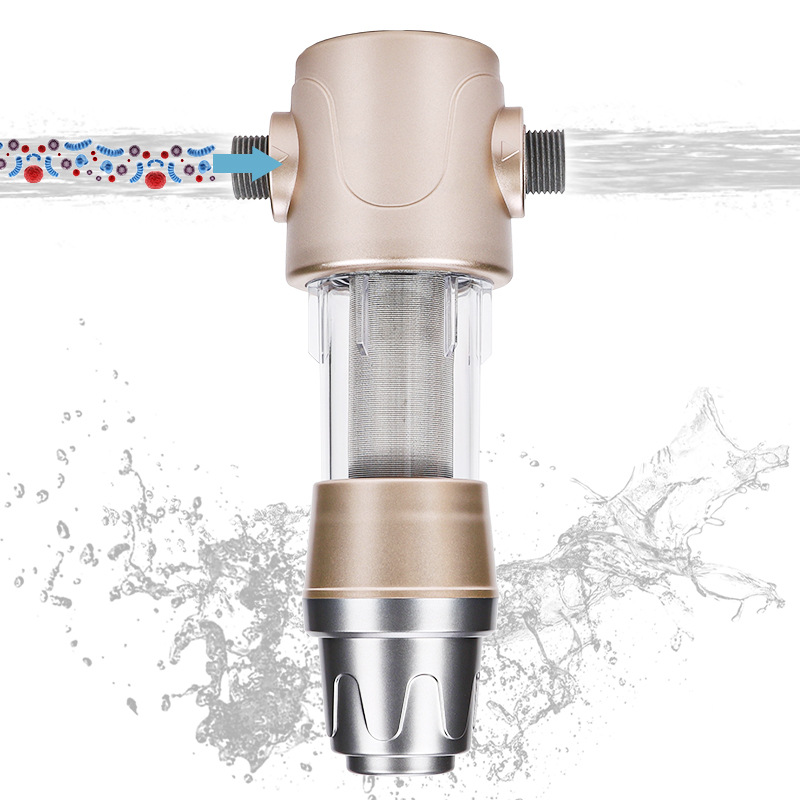 控压高端前置过滤器 大流量家用全屋反冲洗自来水过滤机 厂家批发