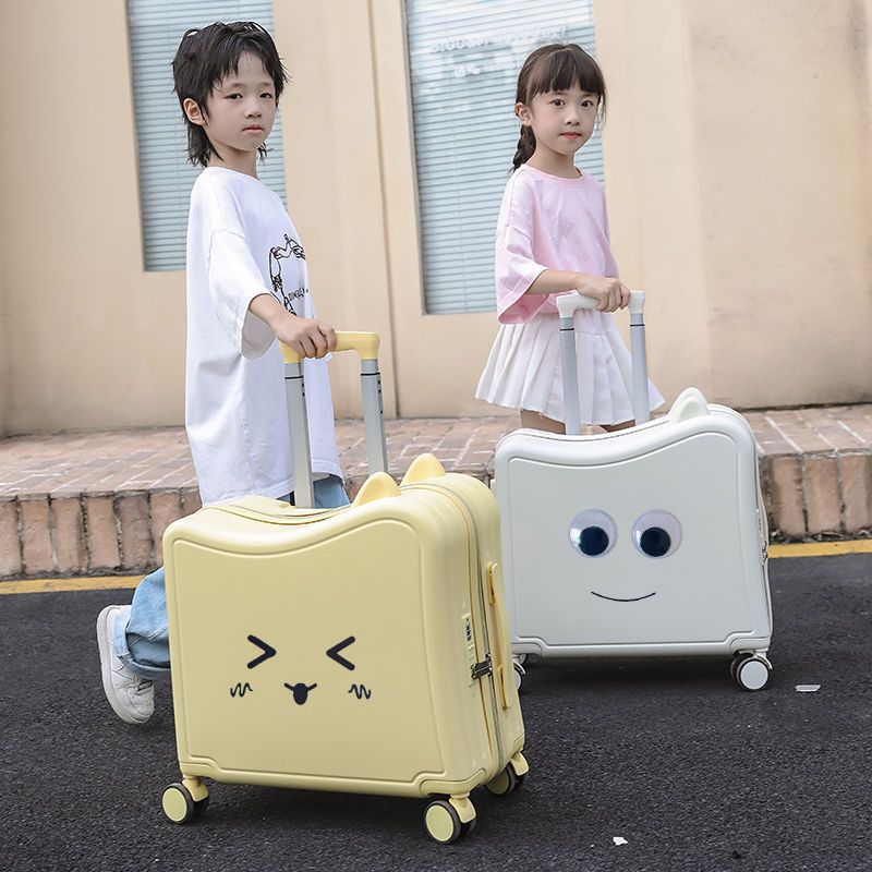 【包邮一件代发】儿童行李箱拉杆箱女孩可坐骑18寸20宝宝登机旅行