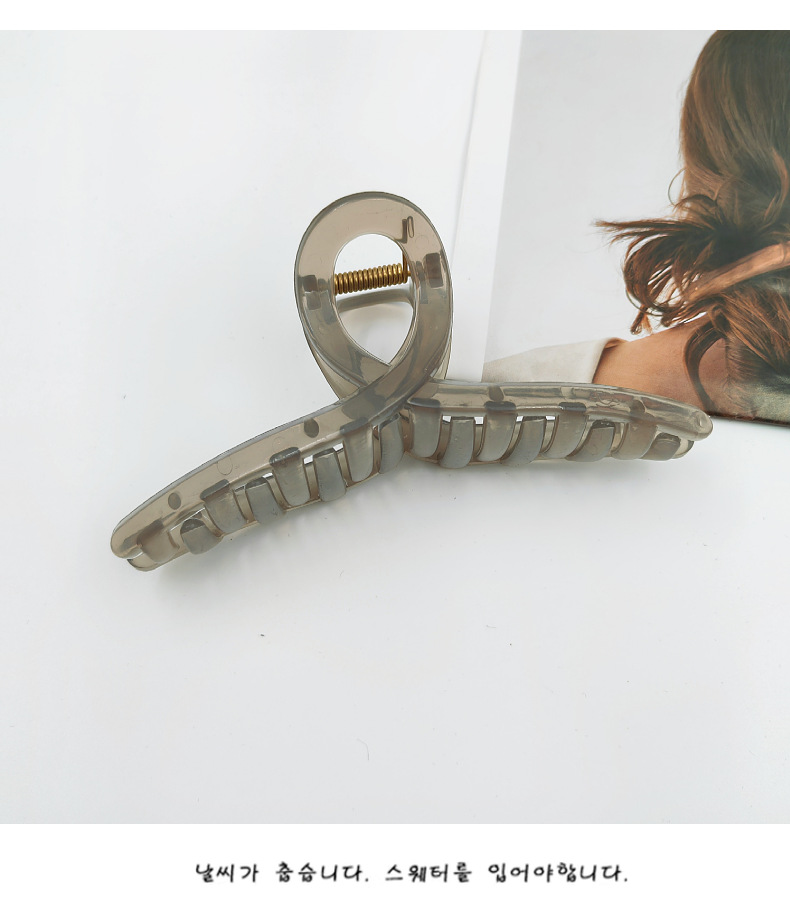 Shark grab-feel hairpin summer new back head updo headwear Internet celebrity bai 掿 pic 8