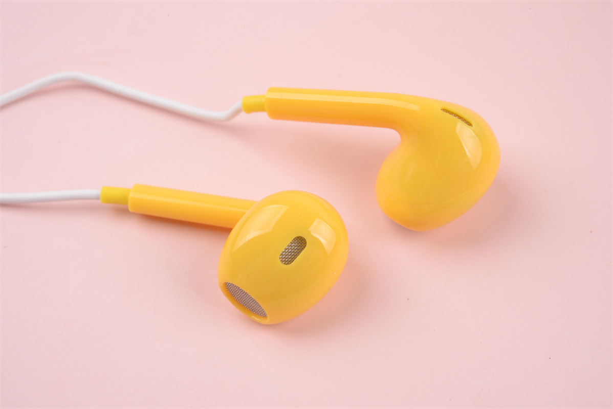 可爱耳机送收纳盒时尚小鸭子卡通学生女生耳机 e269