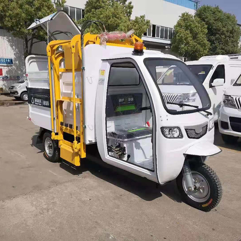 品质好价格低三轮环卫车电动三轮3.5立方翻桶车垃圾清运车-阿里巴巴