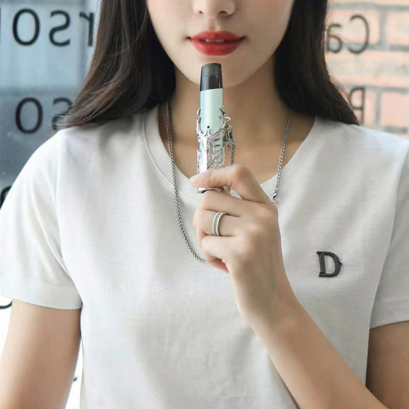 适用悦刻5代保护套透明软壳relx悦客1代烟盒套四代雾烟杆壳电子器