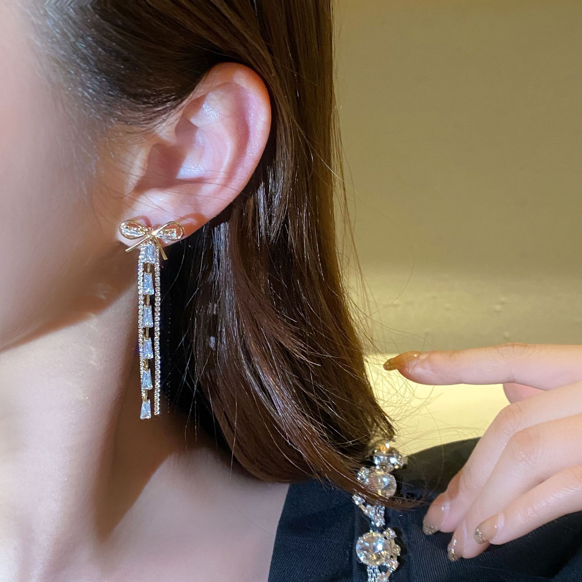 Xiao Zhao Anchor Live Streaming Earrings