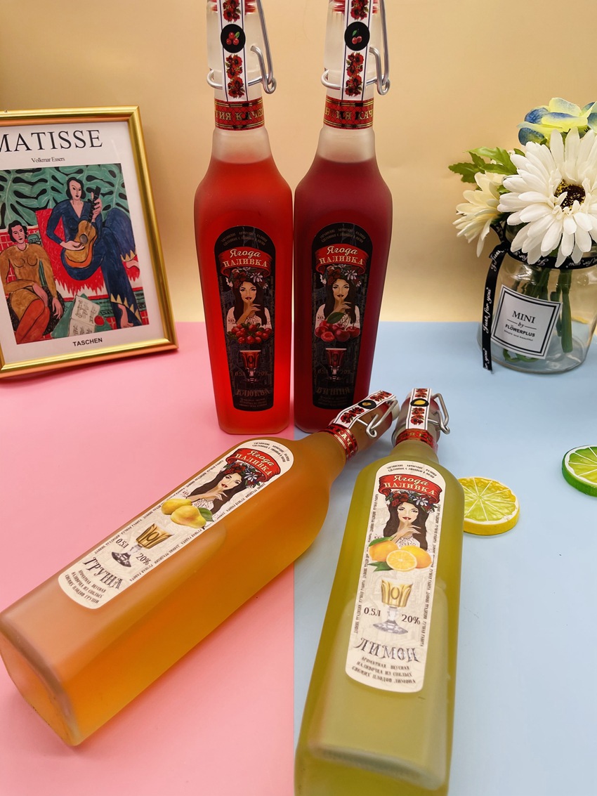 俄罗斯果味伏特加40度500毫升调制酒利口酒鸡尾酒 支持代发-阿里巴巴