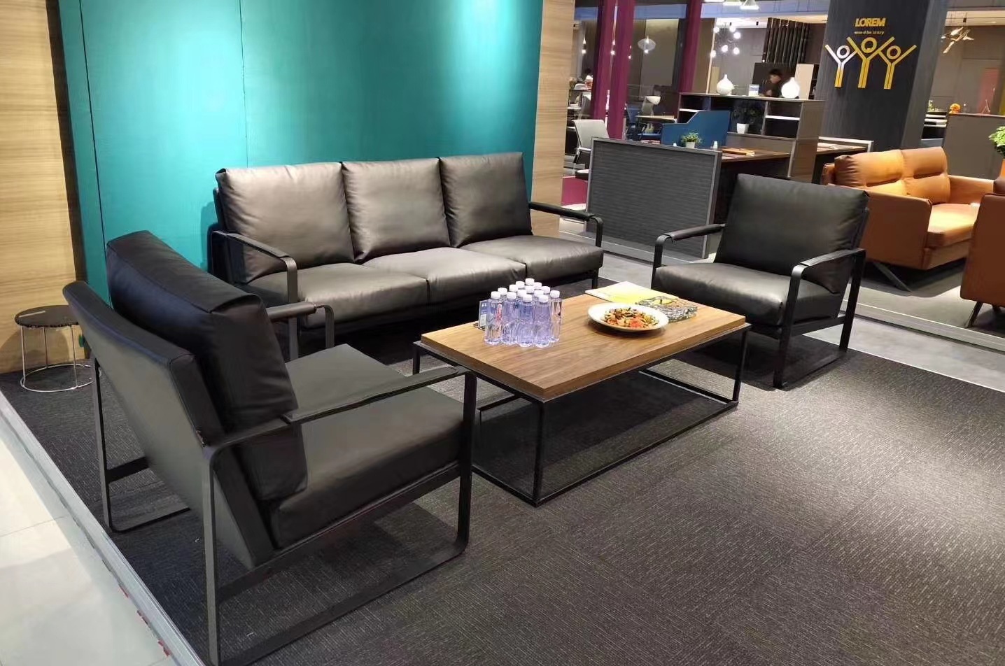 北京办公沙发 休闲沙发 布艺沙发 组合沙发 休息区沙发工厂直销