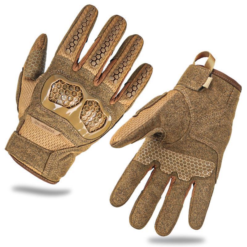 Full Finger Gloves Outdoor Sports Field Military Fans Special Forces Seal Tactical Riding Non-Slip Touch Screen Tactical Gloves Men