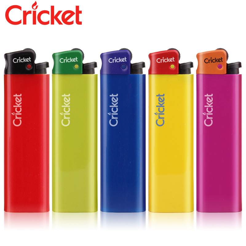 瑞典cricket草蜢原装进口创意尼龙砂轮一次性打火机批发ed1彩色头