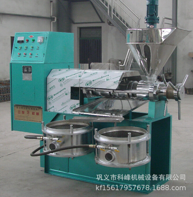 150型冷榨菜籽榨油机冷热两用花生榨油机大豆油葵榨油