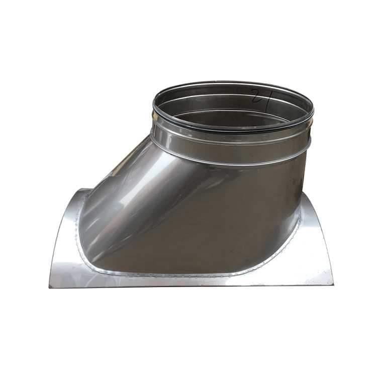 厂家镀锌马鞍接口马鞍口马脚共板风管螺旋风管平板后白铁皮定zhi