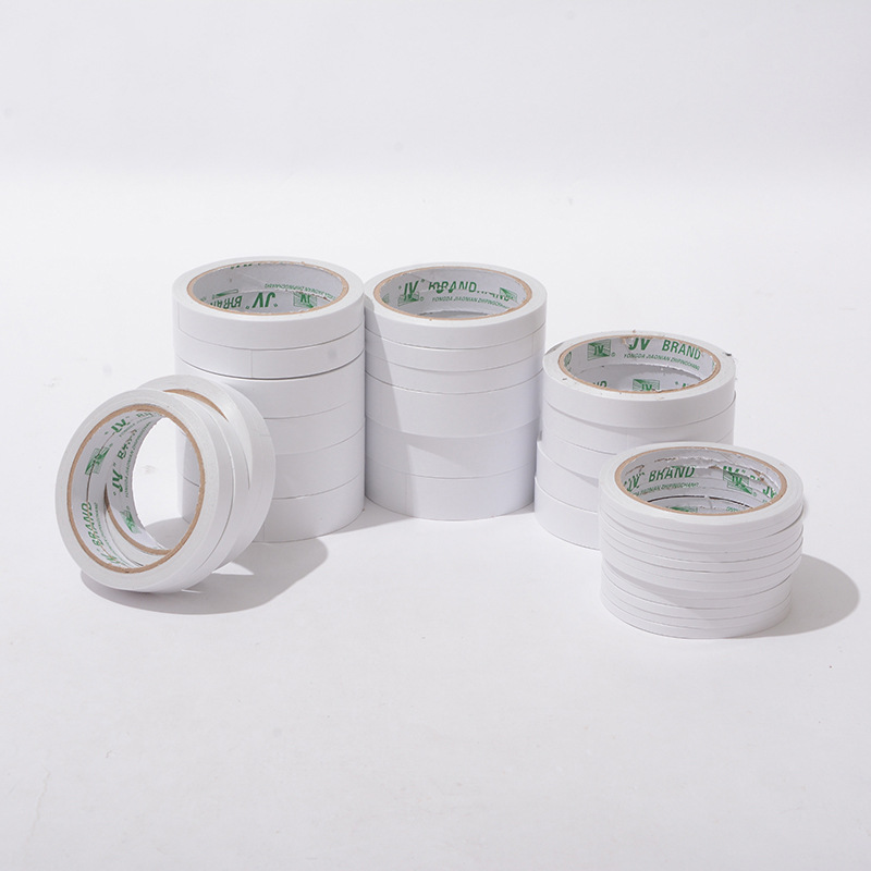 批发普通透明双面胶 手账纸胶带 学生办公文具小胶带 手工原材料