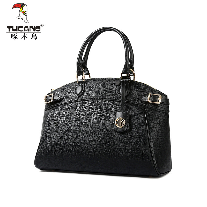 啄木鸟真皮女包2024新款时尚百搭手提包大气高级感通勤单肩斜挎包