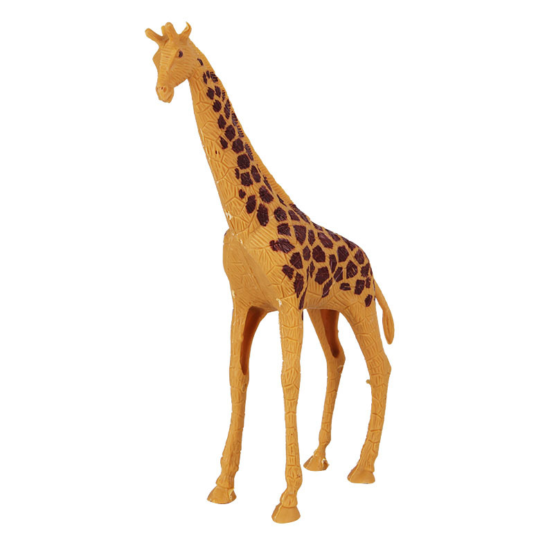 5cm高长颈鹿动物模型 静态野生动物 仿真动物王国场景沙盘模型