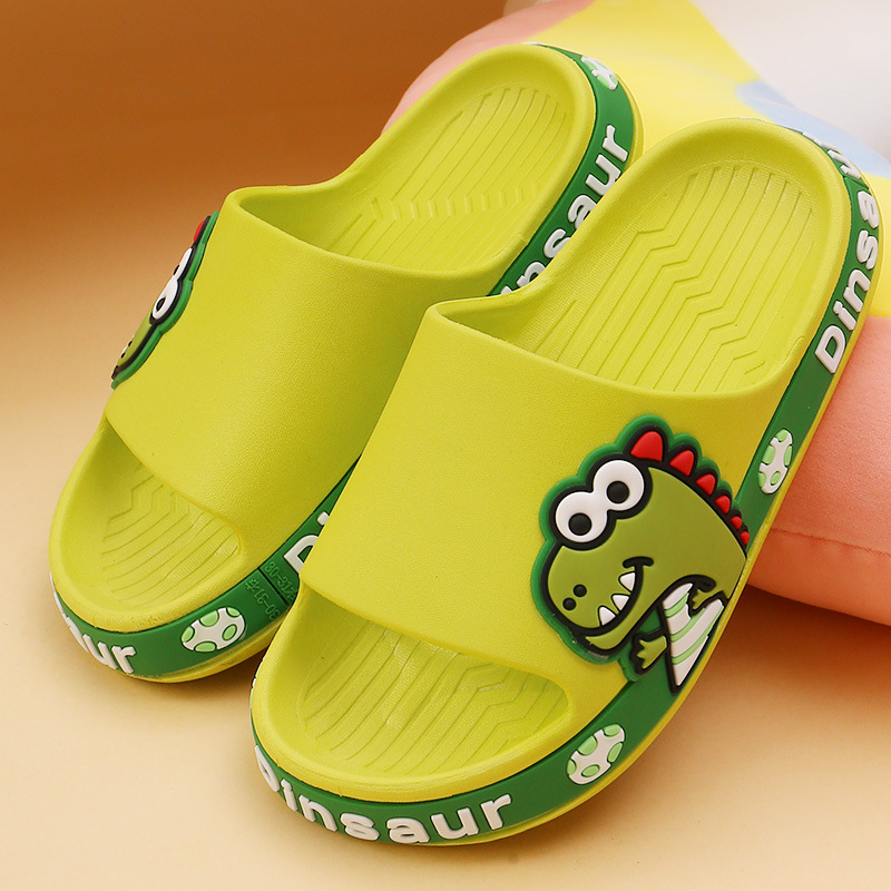 One Piece Dropshipping New Children's Slippers Non-Slip Wear-Resistant Soft Bottom Cute Cartoon Baby Men's and Women's Small and Medium-Sized Sandals